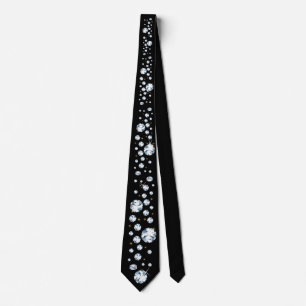 Rhinestones - Jewels Diamonds Tie
