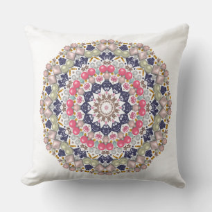 Rhinestones, sequins, confetti cushion
