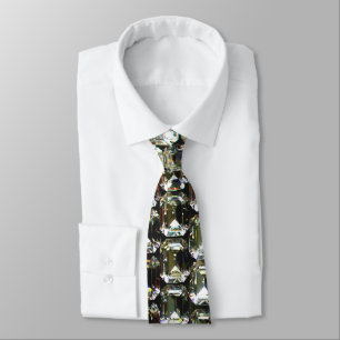 Rhinestones Tie