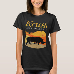 Rhino Africa Kruger National Park Safari Big Five T-Shirt
