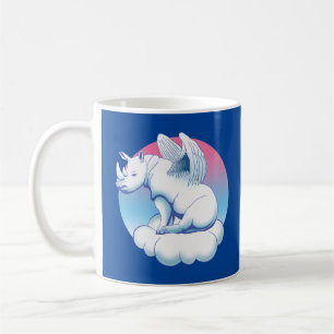 Rhino Angel - Rhinoceros Conservation Awareness Coffee Mug