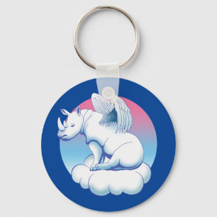 Rhino Angel - Rhinoceros Conservation Awareness Key Ring