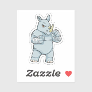 Rhino as Boxer at Boxing