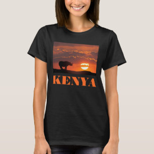 Rhino at sunset, Masai Mara, Kenya T-Shirt