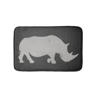Rhino Chalkboard Bath Mat