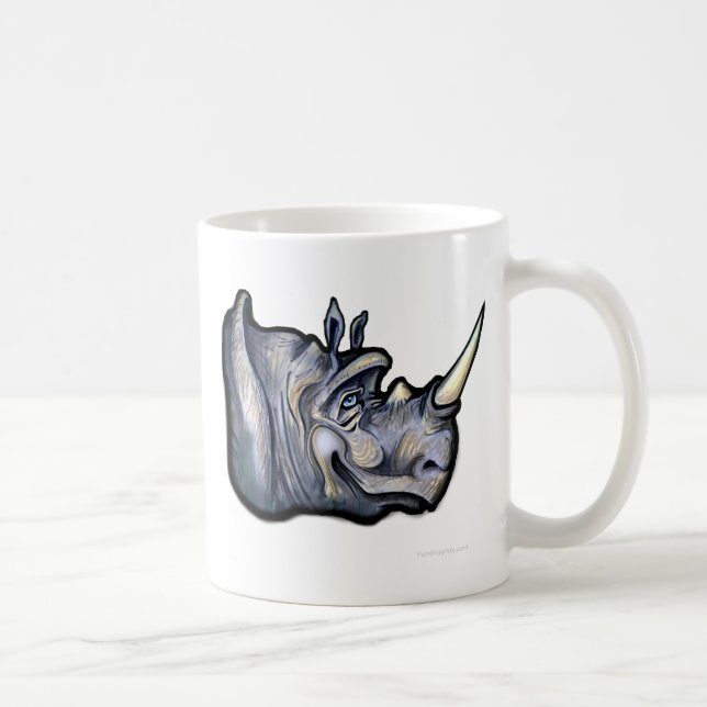 Rhino Coffee Mug (Right)