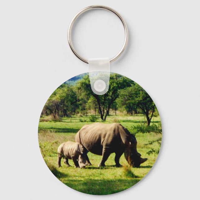 rhino family key ring (Front)