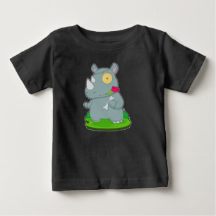 Rhino Halloween Zombie Baby T-Shirt