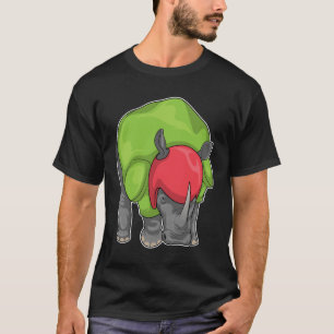 Rhino Helmet Football T-Shirt