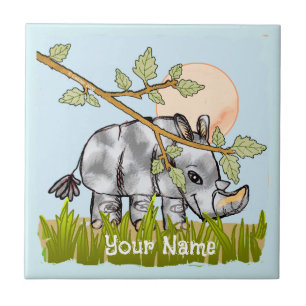 Rhino Hiding  Tile