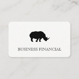 Rhino Icon Business Card