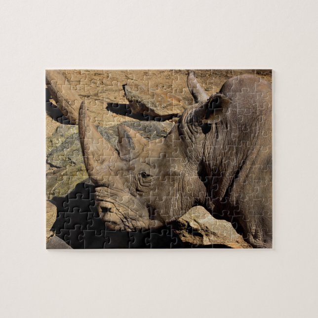 Rhino Jigsaw Puzzle (Horizontal)