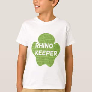 Rhino Keeper Footprint T-Shirt