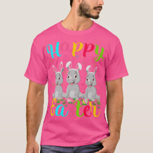 Rhino Lover Funny Easter Egg Bunny Rhino Happy Eas T-Shirt