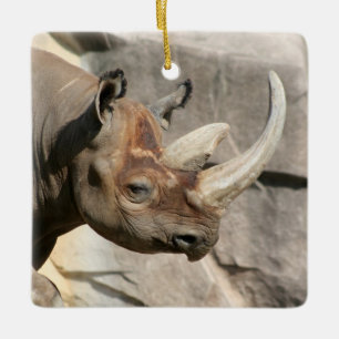 Rhino Ornament