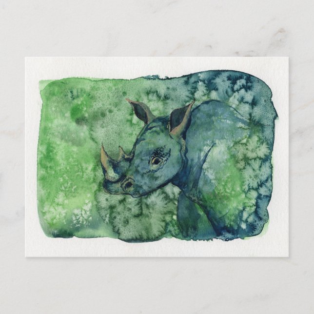 Rhino Postcard (Front)