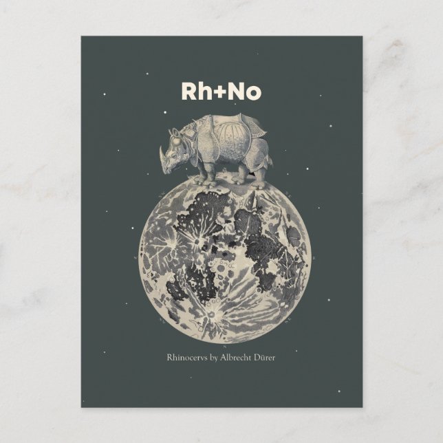 Rhino Postcard (Front)