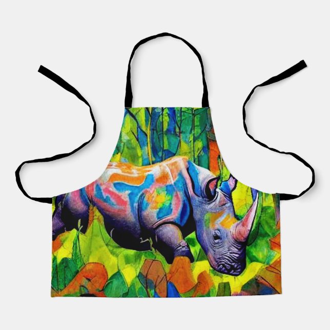 Rhino reflecting foliage apron (Front)