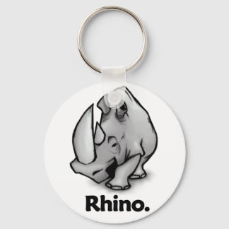 Rhino Rhino. Key Ring