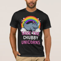 Rhino Save The Chubby Unicorns Magical Rainbow