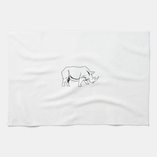 Rhino Tea Towel
