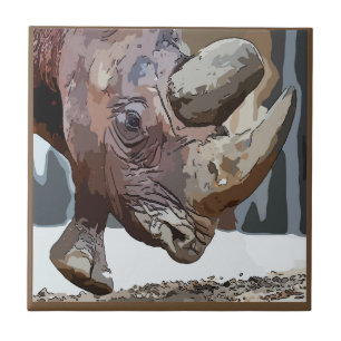 Rhino Tile, Dutch Look, Personalise Tile