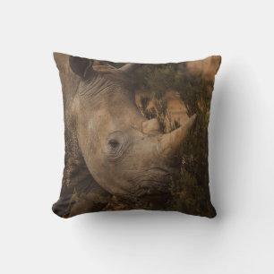 RHINO WILD ANIMALS CUSHION