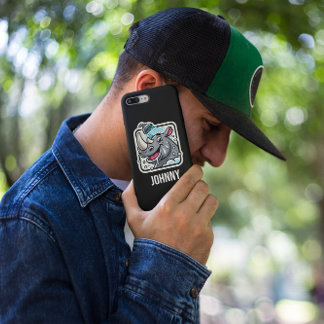 Rhino with custom text