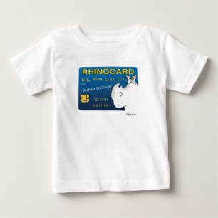 RHINOCARD: INSTINCT TO CHARGE by Sandra Boynton Baby T-Shirt