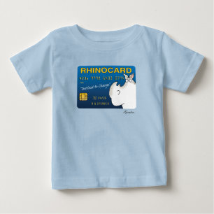 RHINOCARD: INSTINCT TO CHARGE by Sandra Boynton Baby T-Shirt