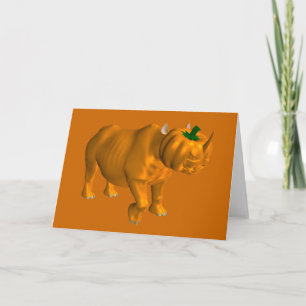 Rhinoceros Card