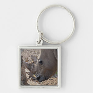 Rhinoceros Key Ring