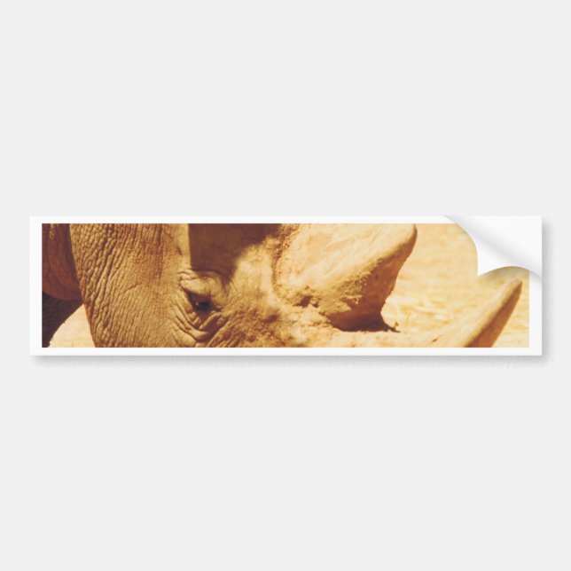 Rhinoceros Love Bumper Sticker (Front)