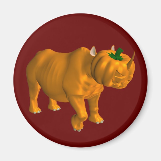 Rhinoceros Magnet (Front)