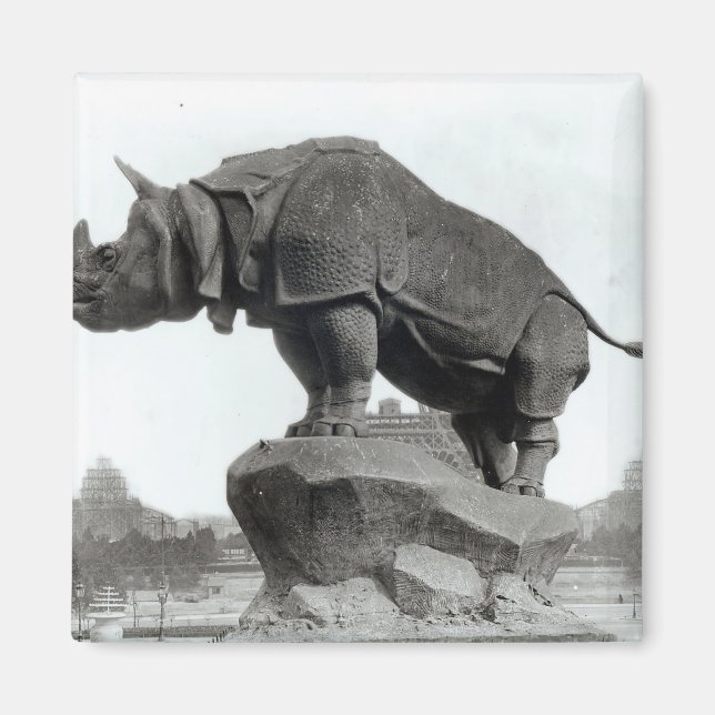 Rhinoceros Magnet (Front)