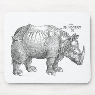 Rhinoceros Mouse Mat
