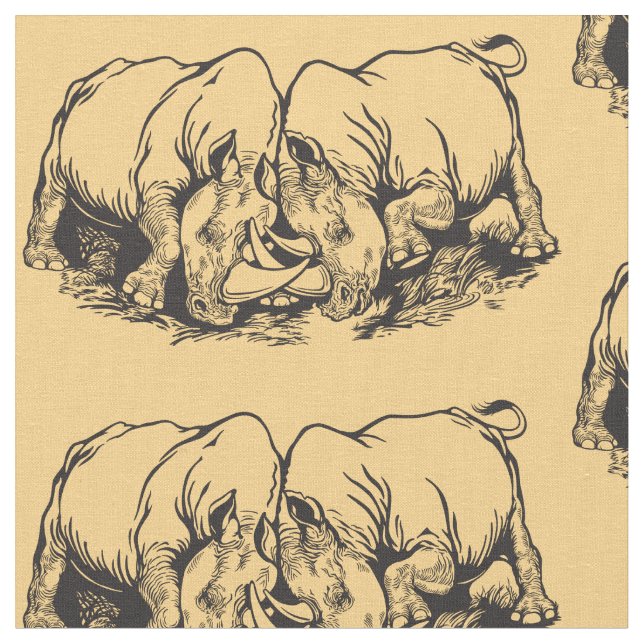 rhinoceros or rhino fabric (Close Up)
