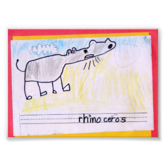 Rhinoceros Photo Print