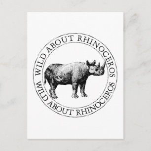 Rhinoceros Postcard