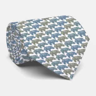 Rhinoceros Tie Armani Grey