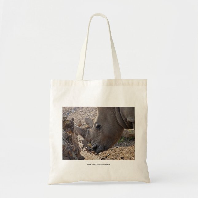 Rhinoceros Tote Bag (Front)