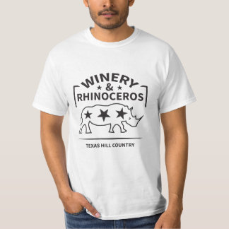 Rhinoceros - Winery custom T-shirt Design 