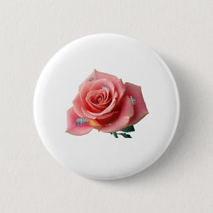 Rhinocerose 6 Cm Round Badge
