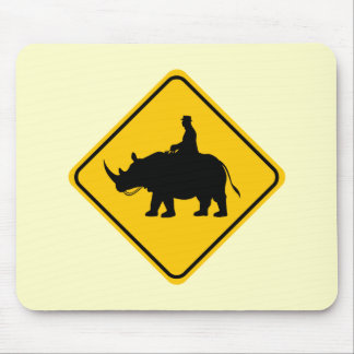 Rhinohback Rider Crossing Mouse Mat