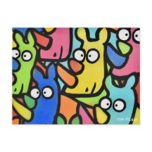 RHINOS GRAFFITI Postcard