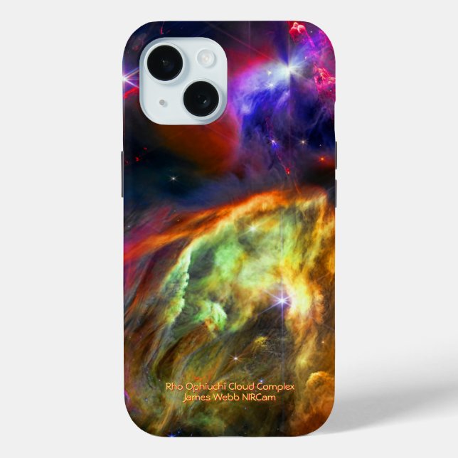Rho Ophiuchi Cloud Complex - James Webb NIRCam Case-Mate iPhone Case (Back)