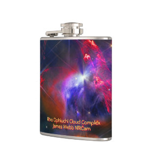 Rho Ophiuchi Cloud Complex - James Webb NIRCam Hip Flask
