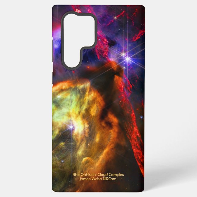 Rho Ophiuchi Cloud Complex - James Webb NIRCam Samsung Galaxy S22 Ultra Case (Back)