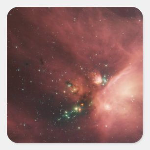 Rho Ophiuchi nebula 2 Square Sticker