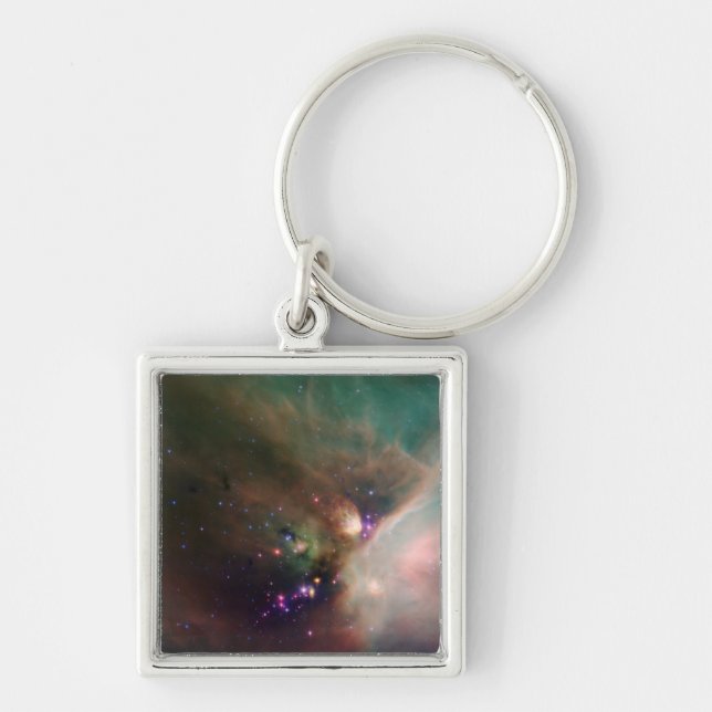Rho Ophiuchi nebula Key Ring (Front)